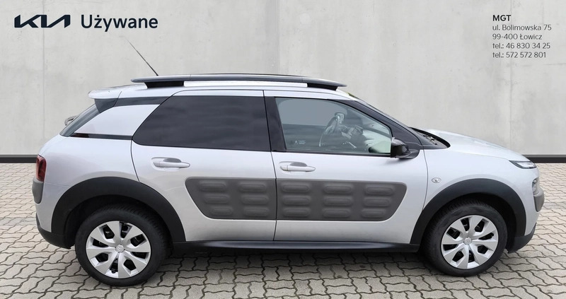 Citroen C4 Cactus cena 39900 przebieg: 115614, rok produkcji 2016 z Łowicz małe 352